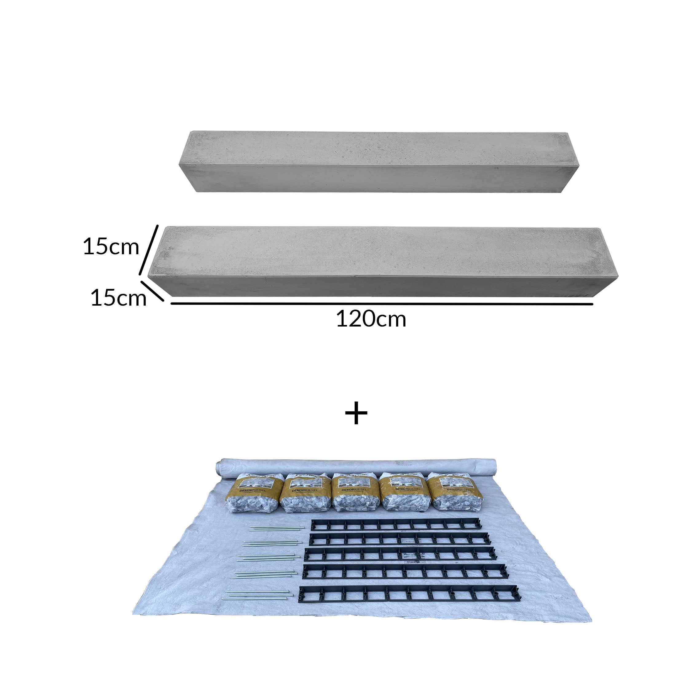 Fundament für Wärmepumpe
